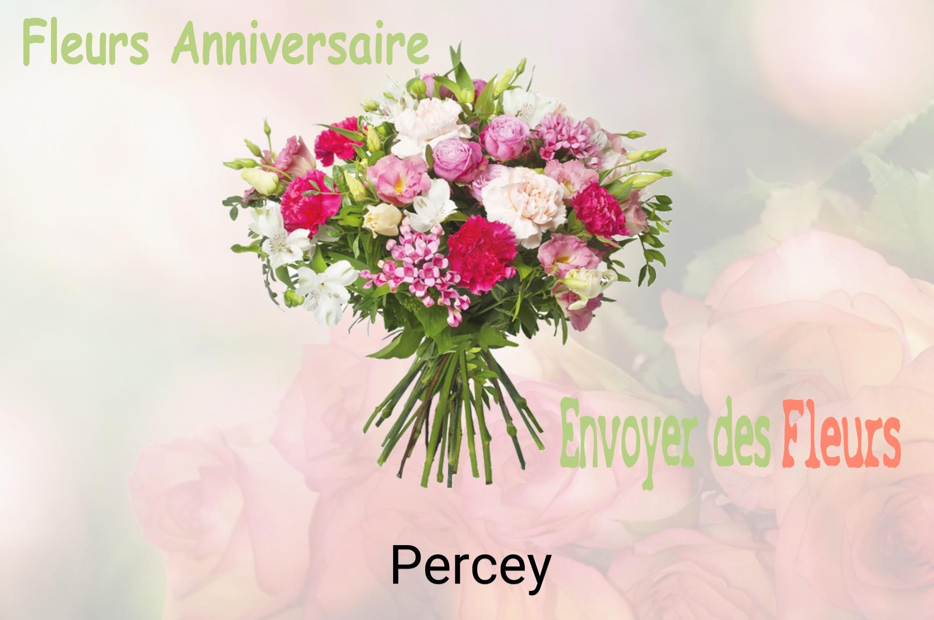 Bouquet de fleurs d’anniversaire livré à Percey
