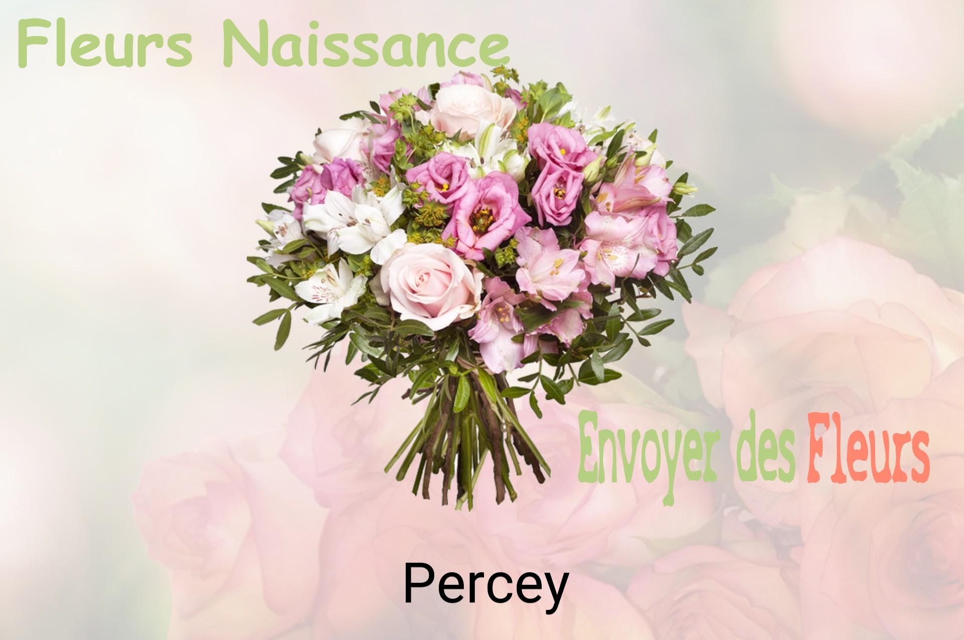 Bouquet de fleurs de naissance livré à Percey